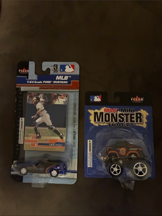fleer Other - 2 New York Mets Cars